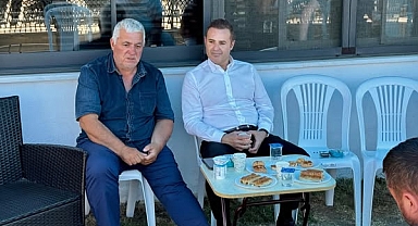 Başkan Ahmet Akın’dan Taziye Ziyareti: Murat Ustalı’nın Ailesine Destek Oldu