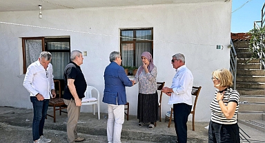 Başkan Dursun Mirza’dan Namık Havutça’ya Taziye Ziyareti