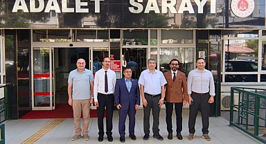 BAÜN Rektörü Prof. Dr. Yücel Oğurlu’dan Burhaniye Cumhuriyet Başsavcılığı’na Ziyaret