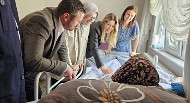 Belgin Uygur’dan Paşaköy’de Anlamlı Ziyaret: “Dualar Güç Veriyor”