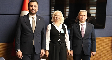Canbey ve Öztaylan, Gazi Meclis’te Gönen İş Dünyasını Ağırladı