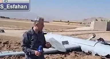 Destekleyici Bukalemun: İran'ın Düşürdüğü İsrail Dronu