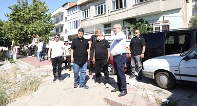 Edremit Belediye Başkanı Mehmet Ertaş, Yeni Çalışma Alanlarını İnceledi