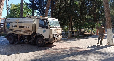 Gönen Belediyesi, Kurban Bayramı Öncesi Şehir Mezarlığındaki Temizlik ve Bakım Çalışmalarını Tamamladı