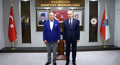 Hattuşa Otelleri Yönetim Kurulu Başkanı Mehmet Ali Doğan’dan Balıkesir Emniyet Müdürlüğü’ne Ziyaret