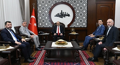 KGF Yönetimi ve Oda Başkanlarından Vali Ustaoğlu’na Ziyaret