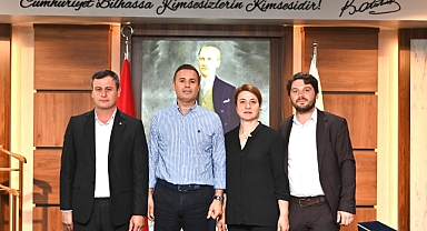 Orhanlı Çerkes Festivali Öncesi Başkan Akın’a Ziyaret