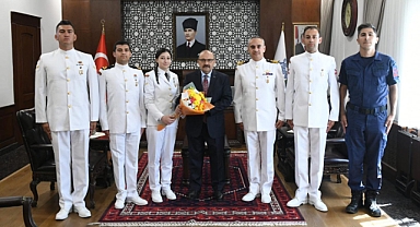 Sahil Güvenlik'ten Vali Ustaoğlu'na Anlamlı Ziyaret