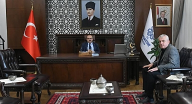Savaştepe Belediye Başkanı Ali Koyuncu, Balıkesir Valisi İsmail Ustaoğlu'na Ziyarette Bulundu