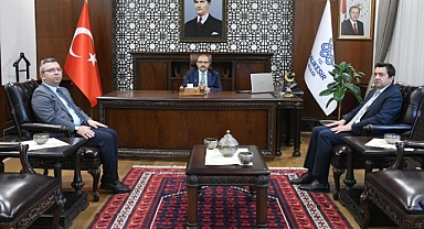 Savaştepe ve Havran Kaymakamları, Vali İsmail Ustaoğlu’na Ziyaret Ederek Görevlerine Başladı