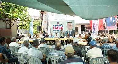 Sındırgı Belediye Başkanı Serkan Sak Alacaatlı Mahallesi’nde Vatandaşlarla Buluştu