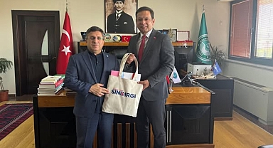 Sındırgı Belediye Başkanı Serkan Sak’tan BAÜN Rektörü Prof. Dr. Yücel Oğurlu’ya Nezaket Ziyareti