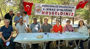 Sındırgı’da Kiraz Coşkusu