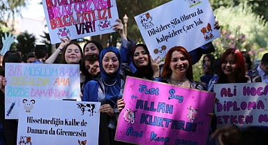 Susurluk’ta Pankartlı Mezuniyet