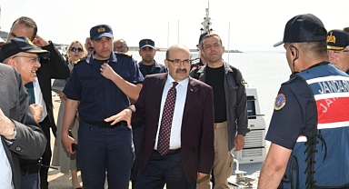 Vali İsmail Ustaoğlu, Paşalimanı Adası’nda Asayiş ve Güvenlik Konularını İnceledi