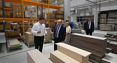 Vali Ustaoğlu’ndan OSB’de Üretim Tesislerine Ziyaret