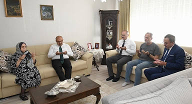 Vali Ustaoğlu’ndan Şehit Ailesine Anlamlı Ziyaret: “Milletimizin Değerleri Asla Unutulmaz”