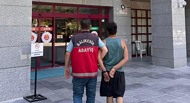 104 Yıl Hapis Cezalı Firari, Balıkesir'de Kıskıvrak Yakalandı!