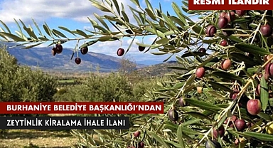 BURHANİYE BELEDİYE BAŞKANLIĞI'DAN