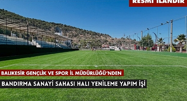 BALIKESİR GENÇLİK VE SPOR İL MÜDÜRLÜĞÜ'NDEN