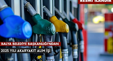 BALYA BELEDİYE BAŞKANLIĞI'NDAN