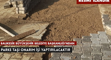 BALIKESİR BÜYÜKŞEHİR BELEDİYE BAŞKANLIĞI'NDAN