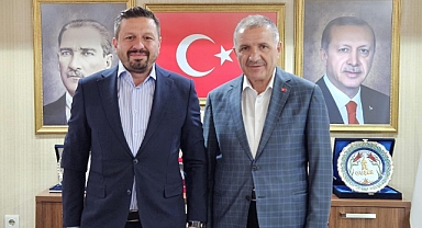 AK Parti Balıkesir İl Başkanlığı, İlyas Şeker’i Ağırladı