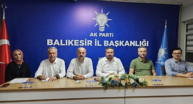 AK Parti Balıkesir İl Teşkilatında Haftalık Olağan Yönetim Kurulu Toplantısı Gerçekleştirildi