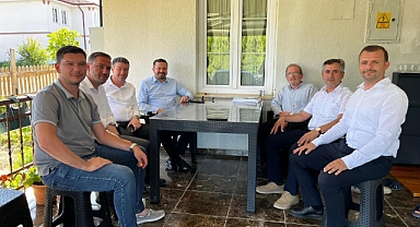 AK Parti İl Başkanı Aydemir’den Eski Vekil Ali Osman Sali’ye Ziyaret