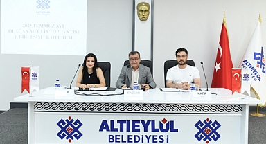 Altıeylül Belediyesi Temmuz Ayı Meclis Toplantısı Gerçekleştirildi