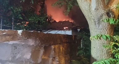 Balıkesir’de Müstakil Evde Yangın Çıktı