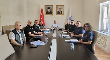 Balıkesir’de Orman ve Arazi Yangınlarına Karşı Kurumlar Arası Koordinasyon Toplantısı Yapıldı