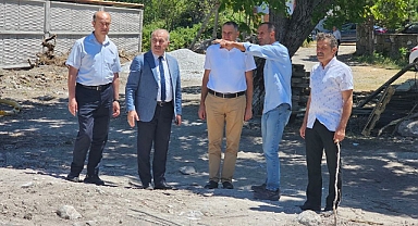 Balıkesir İl Millî Eğitim Müdürü Murat Demir, Yeni Okul İnşaatında İncelemelerde Bulundu