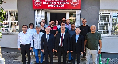 Balıkesir İl Tarım ve Orman Müdürü Dr. Hüseyin Düzgün, Sındırgı İlçe Müdürlüğü Personeli ile Bir Araya Gelerek Çalışmaları Değerlendirdi