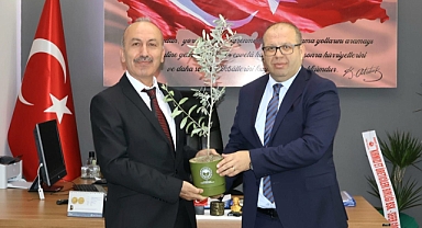 Balıkesir İl Tarım ve Orman Müdürü Dr. Hüseyin Düzgün, Susurluk Kaymakamı Turgut Gülen’i Ziyaret Etti