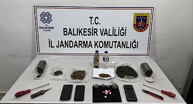 Balıkesir Jandarmasından Narkotik Operasyonu: 5 İlçede 26 Şüpheli Gözaltında