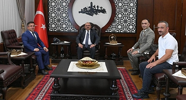 Balıkesir Üniversitesi Heyetinden Vali Ustaoğlu’na Ziyaret