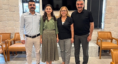 Balya’da Veda Buluşması: Başkan Orhan Gaga’dan Kaymakam Zeynep Biber Demir’e Teşekkür