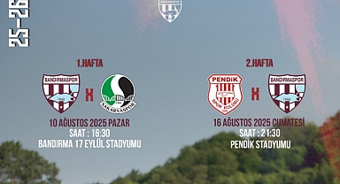 Bandırmaspor, 2025-2026 Sezonuna Sakaryaspor Maçıyla Başlayacak