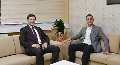 Başkan Ahmet Akın’dan İl Sağlık Müdürü Dr. Miraç Çavdar’a Hayırlı Olsun Ziyareti