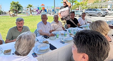 Başkan Burhan Karışık, Şahinburgaz Mahallesi’nde Aşure ve Yemek Hayrına Katıldı