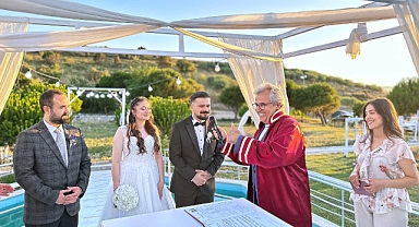 Başkan Dursun Mirza Genç Çiftin Nikahını Kıydı: “Yeni Bir Hayata Sevgiyle Başladılar”