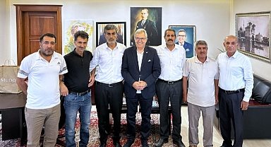 Başkan Dursun Mirza’ya Ziyaretler Sürüyor