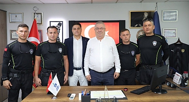 Başkan Mehmet Ertaş, Yangın Söndürme Mücadelesindeki Zabıta Ekiplerine Teşekkür Ziyareti Gerçekleştirdi