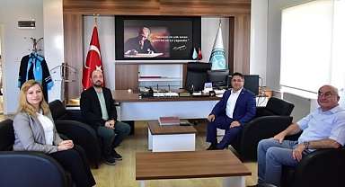 BAÜN Rektörü Yücel Oğurlu’dan Mimarlık Fakültesi Dekanına Hayırlı Olsun Ziyareti