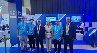 BAÜN'ün Gururu HUB10 Takımı IDEF 2025’te Sahneye Çıktı