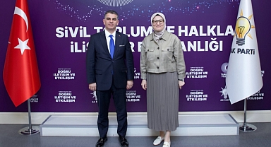 Belgin Uygur, Balıkesirli Tarım ve Sivil Toplum Temsilcilerini Genel Merkez'de Ağırladı