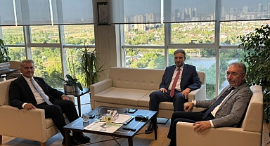 Canbey, Ömer Alan ve Fatih Turan ile Ankara’da Bir Araya Geldi