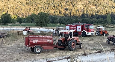Dursunbey’deki Orman Yangınına Balıkesir İtfaiyesi’nden Hızlı Müdahale