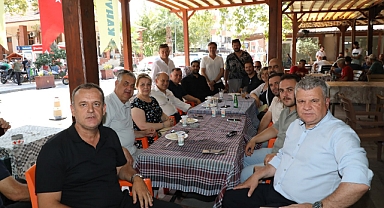 Edremit Belediyesi'nden Hem Hayra Katılım Hem de Taziye Ziyareti